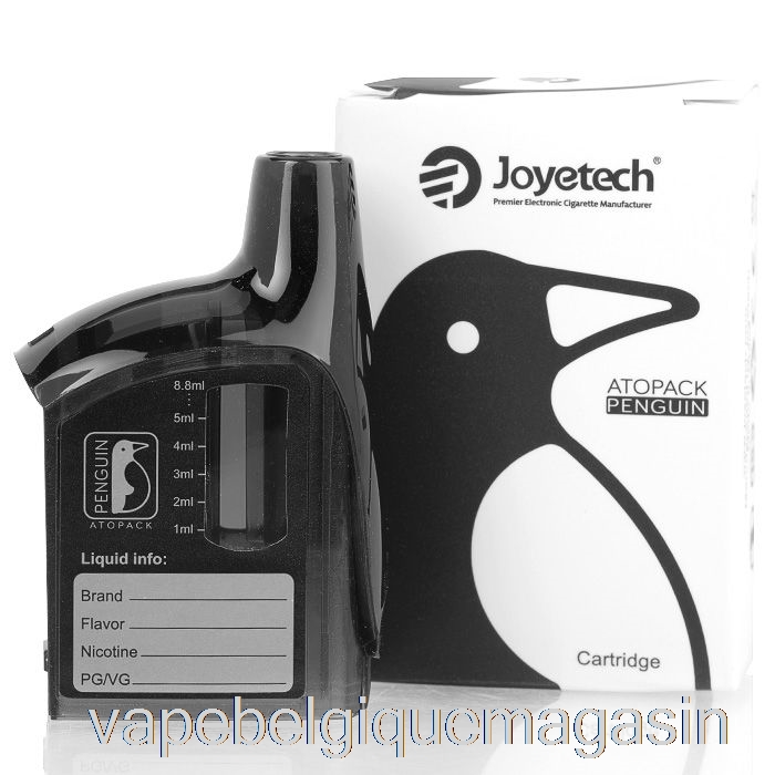 Vape Belgique Joyetech Atopack Penguin Cartouche De Remplacement Pod Noir - Cartouche 8,8 Ml